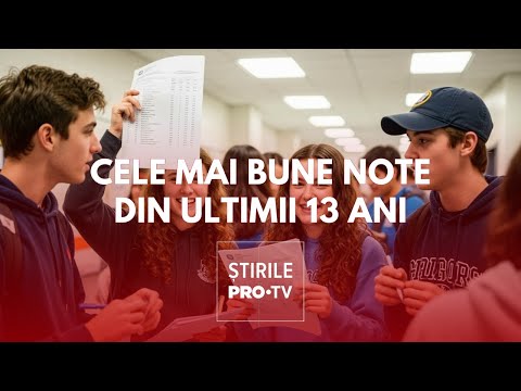 Cele mai bune note la Evaluarea Națională din ultimii 13 ani