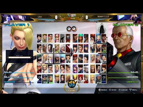 Lau vs ZJZ (曾家鎮) - KOF XIV Neo Geo World Tour Season 1 Global Finals Losers Final
