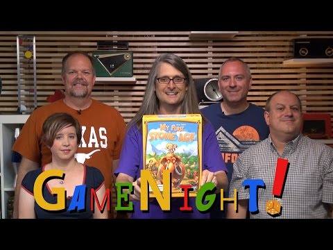 My First Stone Age - GameNight! Se4 Ep5 - How to Play and Playthrough