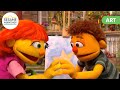 Sesame Street S Julia And Samuel Learn Through Creating Art Art
