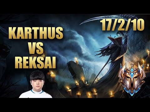 DWG Canyon Karthus Jungle Vs Rek'sai - EUChallenger Patch 9.21