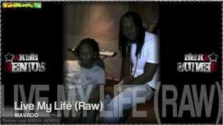 Mavado - Live My Life (Raw) [Bar Bounce Riddim] Dec 2012