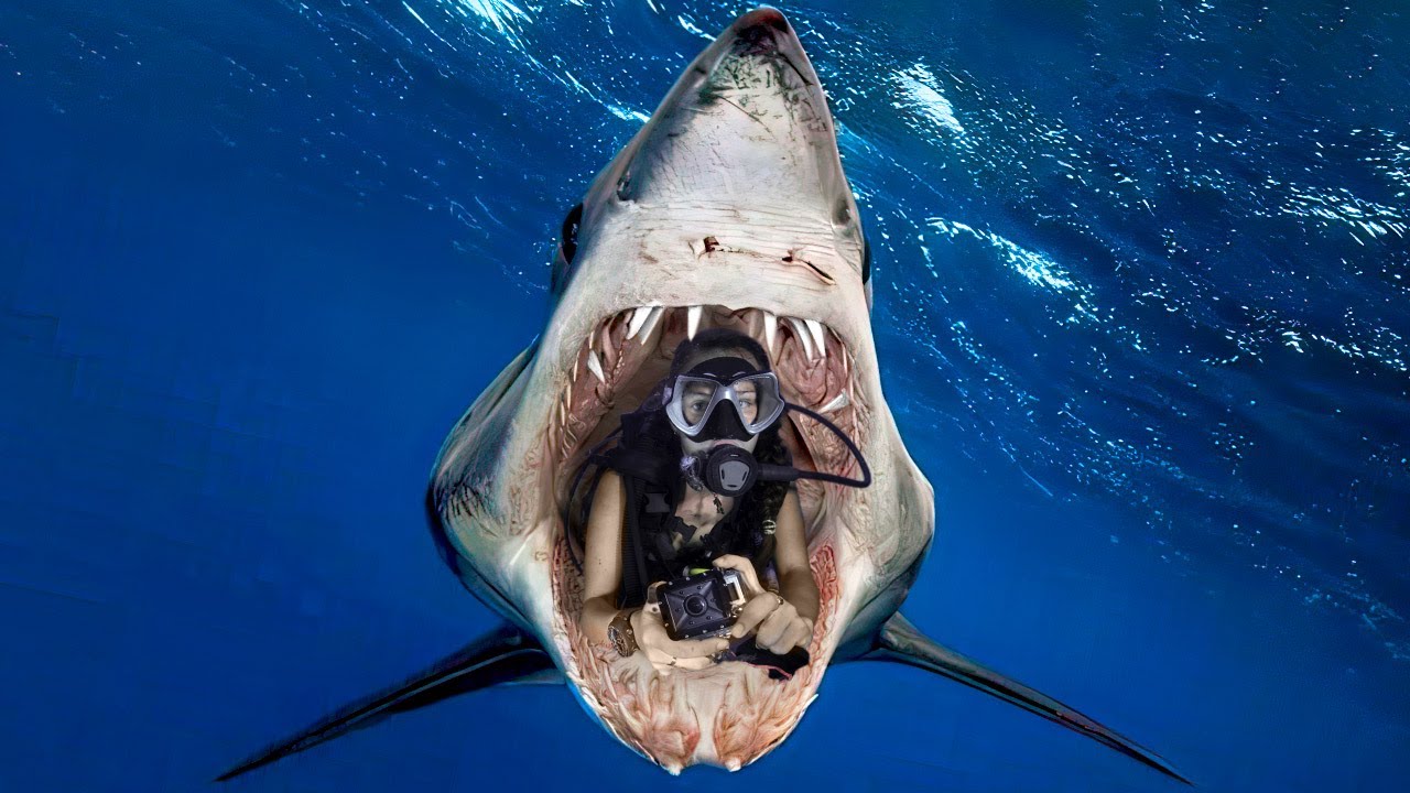 Coisas Insanas Engolidas Por Tubarões