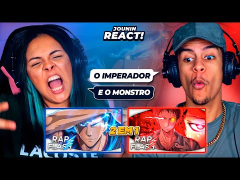 2 EM 1 FLASH BEATS | Rap do Akashi e Rap do Aomine | [React Rap Nerd] 🔥