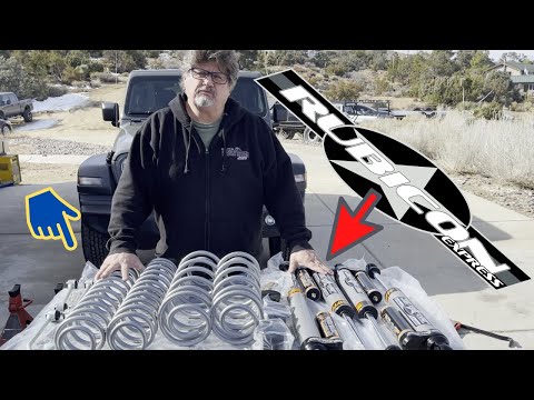 Installing an 2.5" Rubicon Express Lift Kit on Jeep Wrangler JL