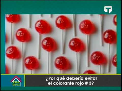 ¿Por qué debería evitar consumir el colorante rojo #3?