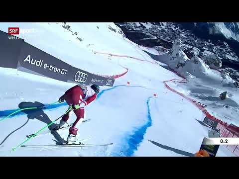 Vincent Kriechmayr takes Gold at downhill World Cup in Cortina d'Ampezzo