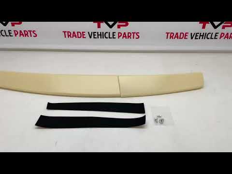 Fits VW Caddy & Caddy Maxi 2004-2020 Twin Barn Door Roof Spoiler Sport Unpainted video