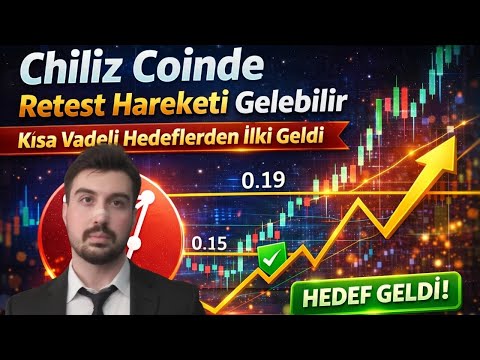 A retest movement may be coming for CHZ Coin. The first of the short-term targets is... (CHZ Coin...