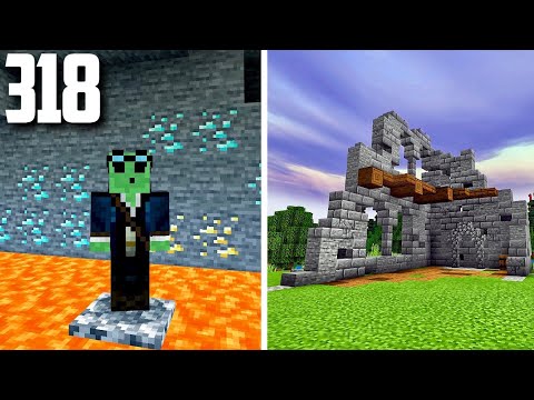 Let's Play Minecraft - Ep.318 : Exploring/Ruins/Scary Corridors!