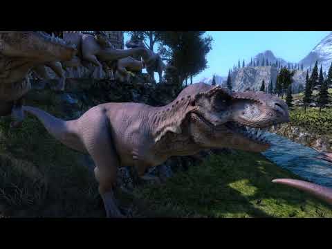 1000 Spinosaurus vs 2000 T Rex-Ultimate Epic Battle Simulator