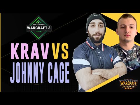 WC3 - DreamHack EU Regional Final Closed Qualifier - WB Semifinal: [UD] KraV vs. JohnnyCage [HU]