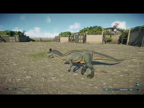 Jurassic World Evolution 2: Cryolophosaurus vs Herrerasaurus