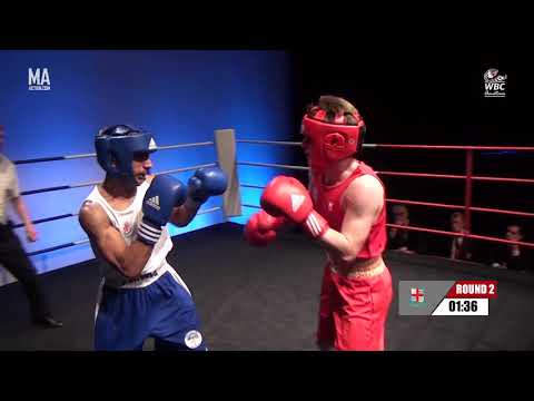 London vs Kent, March 2019 - L  DAVIDSON vs I  PATEL