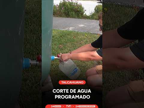 Comenzó el corte de agua en Talcahuano y Essbio les abasteció con 50 estanques de agua