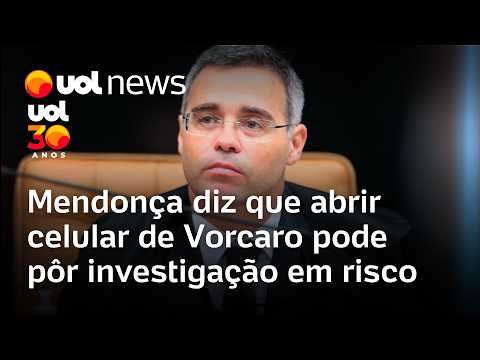 Mendonça rejeita abrir celular de Daniel Vorcaro e diz que medida pode pôr investigação em risco