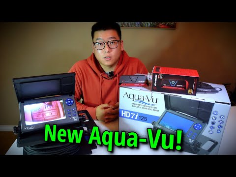 Aqua-Vu HD7i 125 Gen2 Underwater Camera Unboxing (How to Record Underwater Footage)