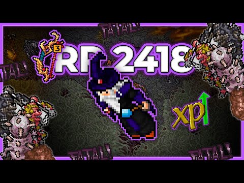 RP 2418 + MS 2331 Hunt x2 Putrefactory 17.7kk/h Raw + 5.3kk Profit - Tibia Hunt [15.20]