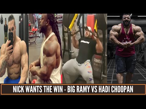 Nick Walker looking massive - William looking for 3rd Arnold title - Big Ramy's 1st training update