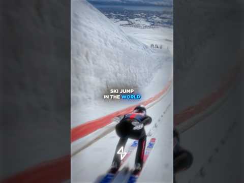 World's Longest Ski Jump… 🥶😱