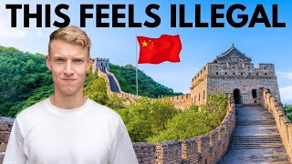 CAMPING on The GREAT WALL OF CHINA 🇨🇳  (WOKEN AT 5AM)