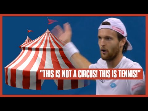 João Sousa Angry at Opponent’s Cousins & Friends | This is Not a Circus! This is Tennis!