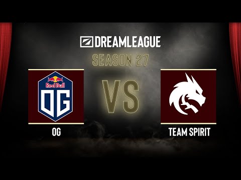 Dota2 - OG vs Team Spirit - DreamLeague Season 27 - Group Stage