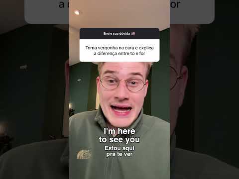 What is the difference between TO and FOR in English? 🇺🇸