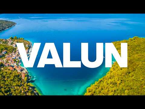 Valun - Croatia 🇭🇷 (Cres island) 4K walking tour