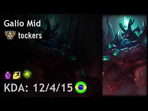 Galio Mid vs Talon - tockers - BR Challenger Patch 8.2