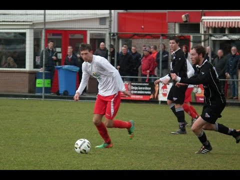 Heukelum 1 - Everstein 1, Sil van Putten scoort 3-1