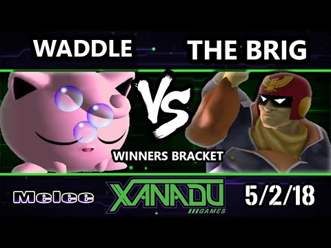 S@X 248 Melee - Waddle (Jigglypuff) Vs. The Brig (Captain Falcon) - Smash Melee Winners Bracket