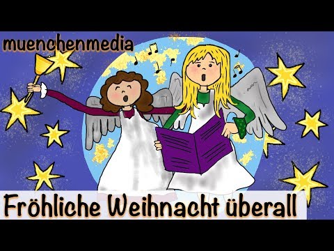 ⭐️  Fröhliche Weihnacht überall - Weihnachtslieder deutsch | Kinderlieder deutsch - muenchenmedia