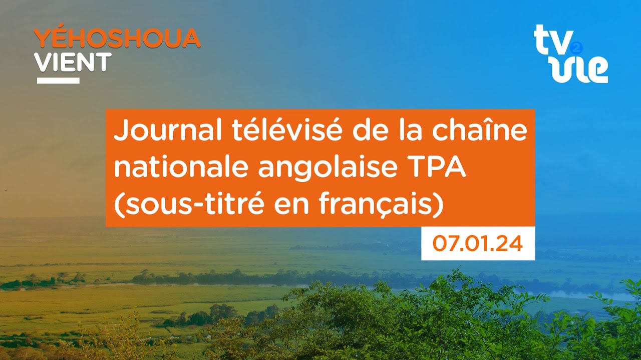 Thumbnail of video: Journal télévisé de la chaîne nationale angolaise TPA ( sous-titré en français )