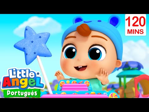 Capa de Canção do Pirulito! | 2 HORAS DE LITTLE ANGEL! | Músicas Infantis em Português
