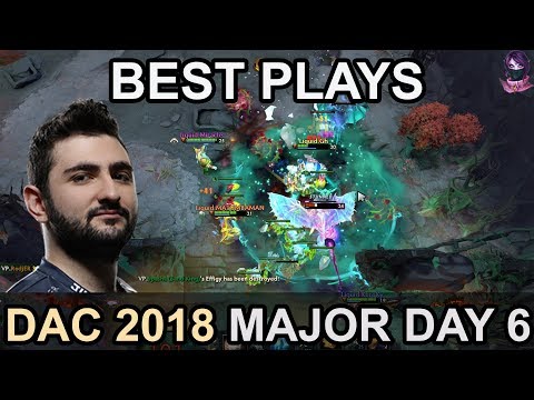 DAC 2018 Major BEST PLAYS Day 6 Highlights Dota 2 by Time 2 Dota #dota2
