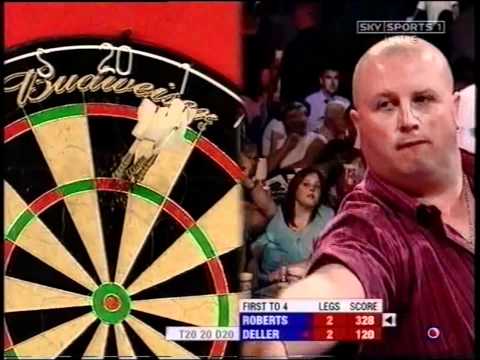 Keith Deller v Jason Roberts UK Open Darts 2005
