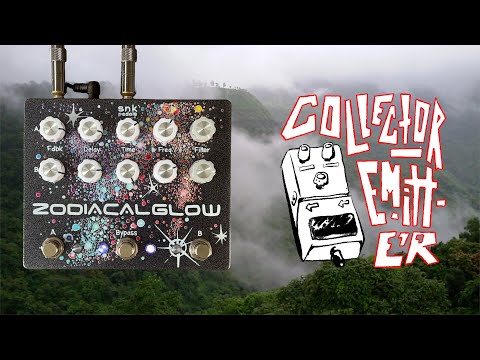 SNK Pedals Zodiacal Glow - Black Sparkle image 5
