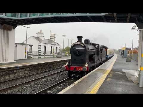 RPSI No. 131 Passing Laytown on The Phoenix Railtour
