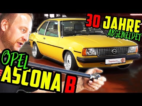 OLDSCHOOL-TUNING! - 80' Opel Ascona B - ERSTE Fahrt nach 30 Jahren!