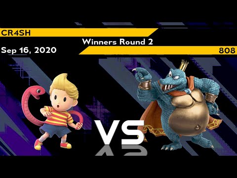 [Smash Ultimate] XeNOwifi 27 (Winners Round 2) - CR4SH vs 808