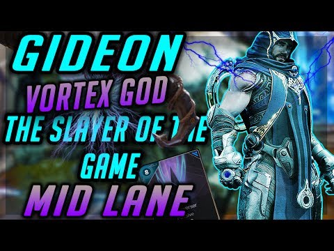 Paragon GIDEON "VORTEX GOD" HP GONE WITH ONE ROCK OR NAH?| MID LANE| CANNOT BE STOPPED