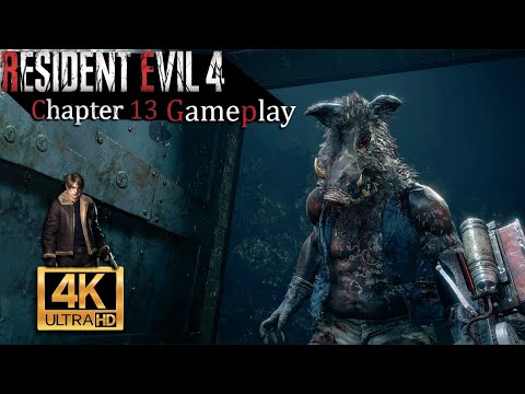 Resident Evil 4 Remake Walkthrough Gameplay Part 13 - (no commentary) 4K UHD 60fps