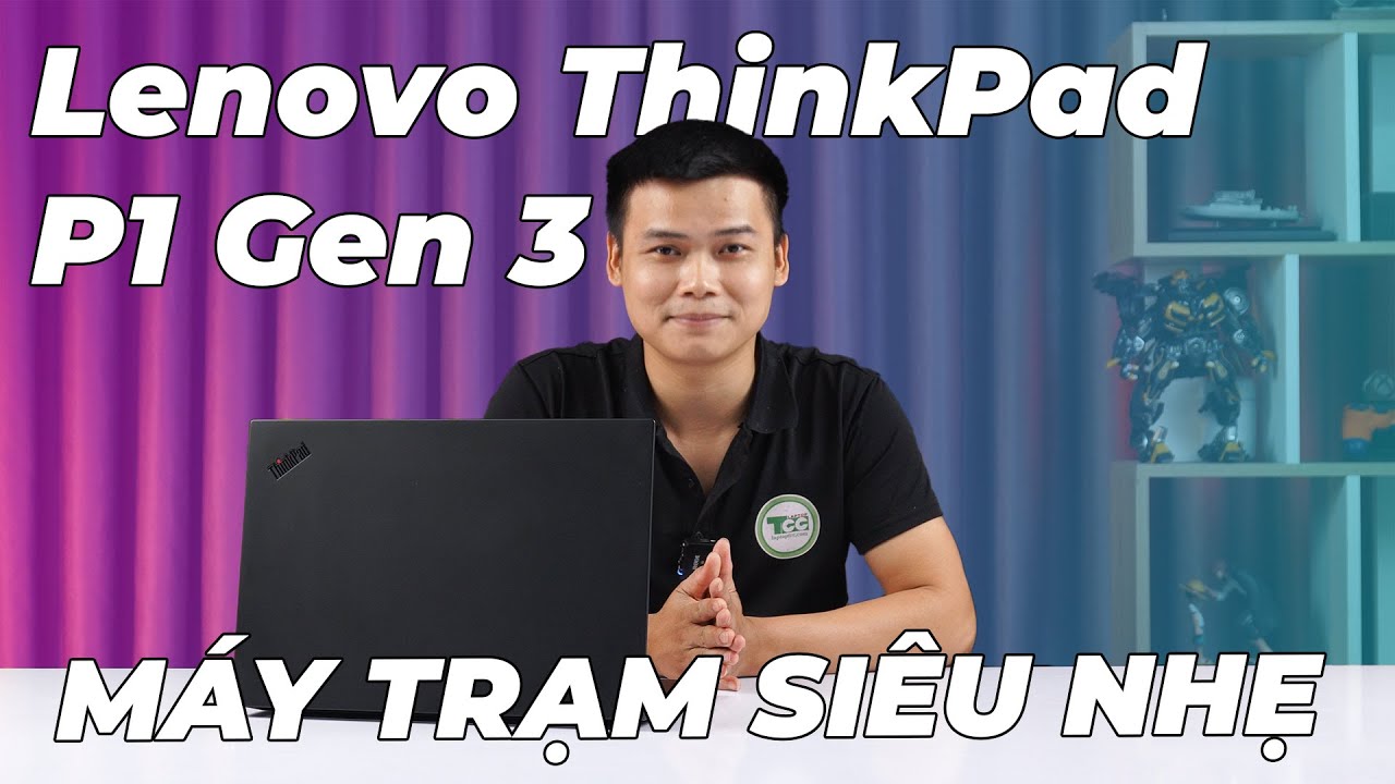 Lenovo ThinkPad P1 Gen 3 Core i7-10750H, 16GB, SSD 512GB, NVIDIA T2000, 15.6 Inch FHD