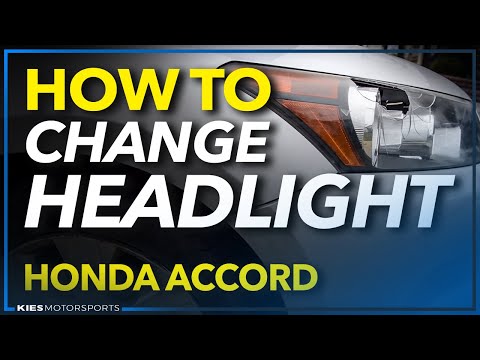 How to Change a Headlight Honda Accord