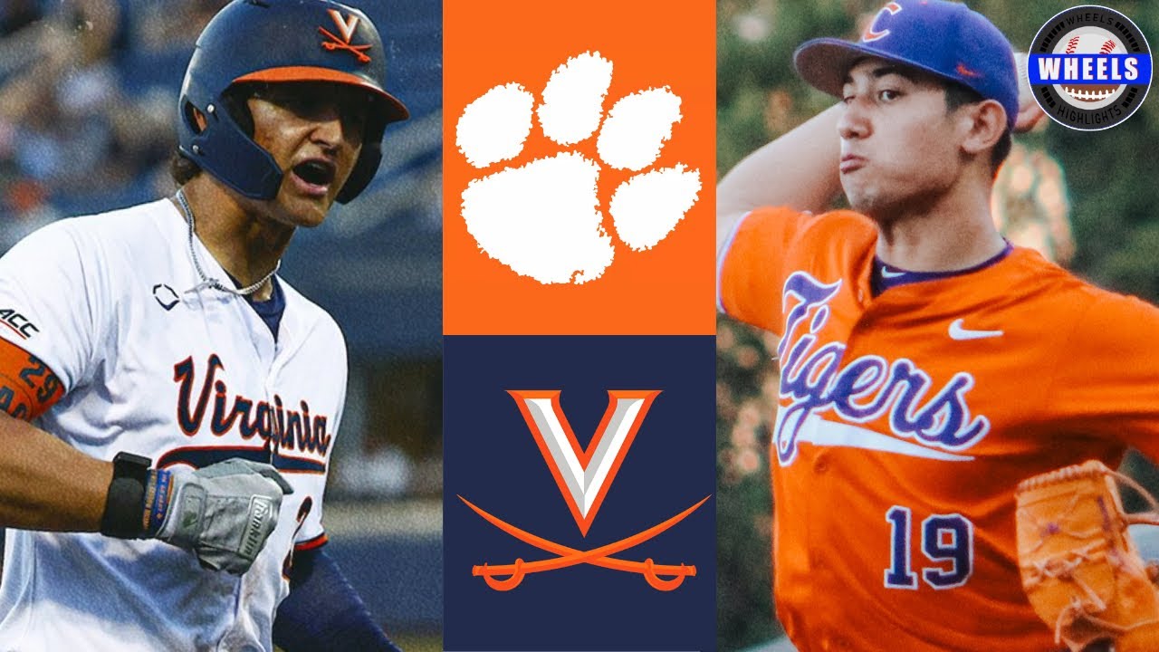 Clemson vs #9 Virginia | Game 1 | 2026 College Baseball Highlights