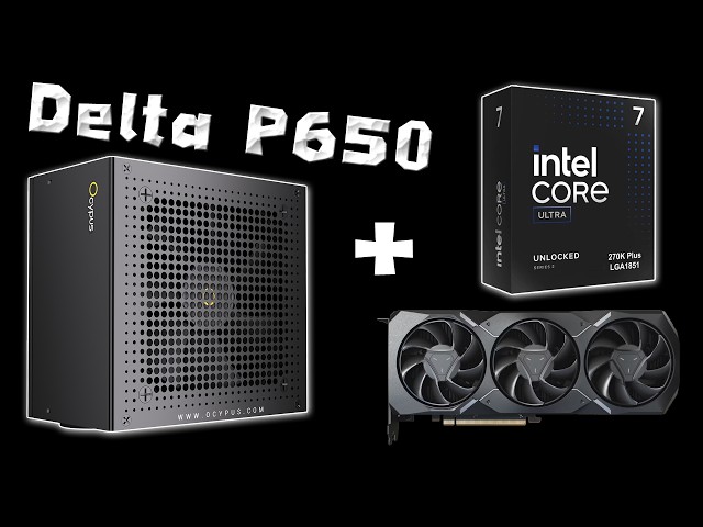 รีวิว Ocypus Delta P650 80Plus Bronze แบก 270K + 7900XT รอดไหม?