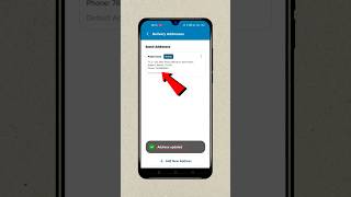 Jiomart Ka Delivery Address Change Kaise Kare #shorts