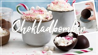 Testar HOT CHOCOLATE BOMBS - Varma chokladbomber! | Lär dig baka med Camilla Hamid