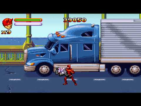 [100% All DD tokens] Part 7 - Daredevil 2003 (GBA) - Level 7 - Over Troubled Waters